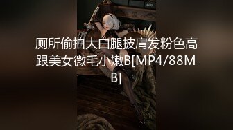 厕所偷拍大白腿披肩发粉色高跟美女微毛小嫩B[MP4/88MB]