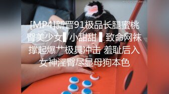 [MP4]新晋91极品长腿蜜桃臀美少女▌小甜甜 ▌致命网袜撑起爆艹极具冲击 羞耻后入女神淫臀尽显母狗本色