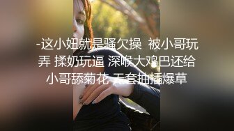 -这小妞就是骚欠操  被小哥玩弄 揉奶玩逼 深喉大鸡巴还给小哥舔菊花 无套抽插爆草