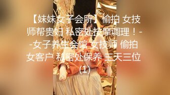 【妹妹女子会所】偷拍 女技师帮贵妇 私密处按摩调理！--女子养生会馆 女技师 偷拍 女客户 私密处保养 三天三位 (1)