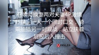 召唤师换妻两对夫妻4P激情开操，一人一个同时口交，骑乘抽插另一对观战，站立扶着屁股后入撞击