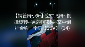 【钢管舞小妍】空中飞舞~倒挂旋转~裸跳钢管舞~空中倒挂金钩一字马【16V】 (14)