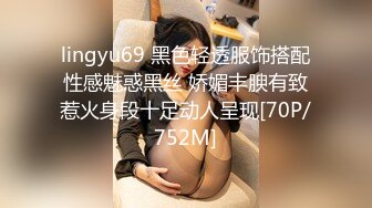 lingyu69 黑色轻透服饰搭配性感魅惑黑丝 娇媚丰腴有致惹火身段十足动人呈现[70P/752M]