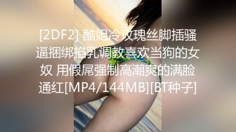 [2DF2] 酷姐冷玫瑰丝脚插骚逼捆绑掐乳调教喜欢当狗的女奴 用假屌强制高潮爽的满脸通红[MP4/144MB][BT种子]