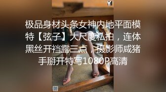 极品身材头条女神内地平面模特【弦子】大尺度私拍，连体黑丝开裆露三点，摄影师咸猪手掰开特写1080P高清