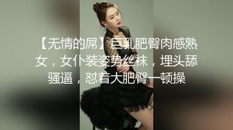 【无情的屌】巨乳肥臀肉感熟女，女仆装姿势丝袜，埋头舔骚逼，怼着大肥臀一顿操