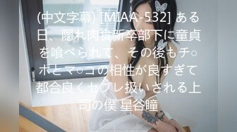 (中文字幕) [MIAA-532] ある日、隠れ肉食新卒部下に童貞を喰べられて、その後もチ○ポとマ○コの相性が良すぎて都合良くセフレ扱いされる上司の僕 星谷瞳