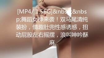 [MP4/ 1.56G]&nbsp;&nbsp;舞蹈女神来袭！双马尾清纯装扮，情趣肚兜性感诱惑，扭动屁股左右摇摆，浪叫呻吟酥麻