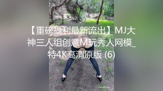 【重磅福利最新流出】MJ大神三人组创意M玩秀人网模_特4K高清原版 (6)