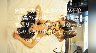 先辈の奥さんと即ハメW不伦 最高の浮気相手と时间の许す限りフルでまぐわう会ったらヤルだけ中出しセックス 夏八木彩月